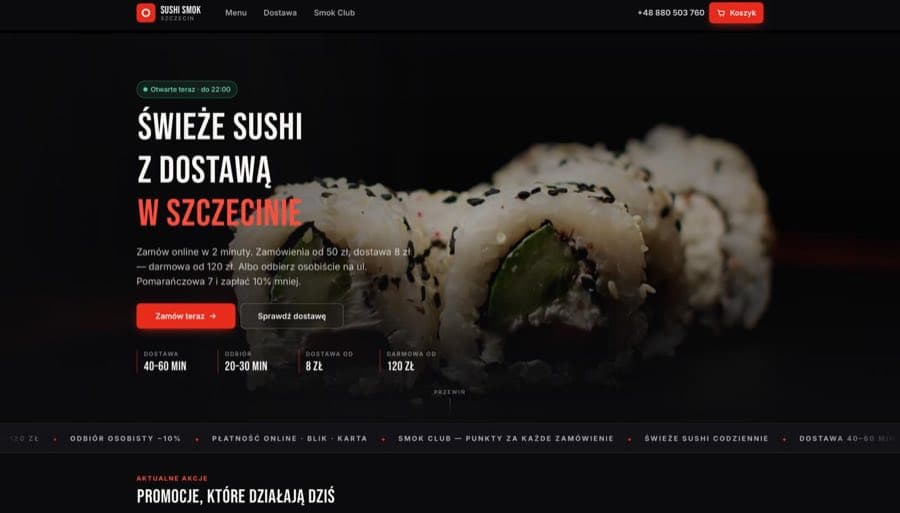 Sushi Smok — Доставка суши · заказ онлайн